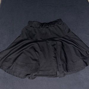Black skirt